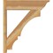Ekena Millwork Balboa Rough Sawn Traditional Outlooker, Western Red Cedar, 8"W x 30"D x 34"H OUT08X30X34BOA01RWR - alternate 4
